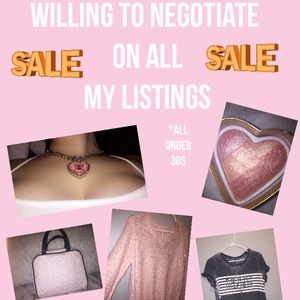 ✨NEGOTIABLE PRICES EVERYTHING MUST GO!!✨ UNDER 30$